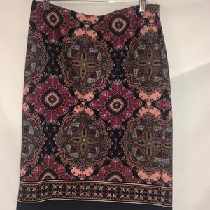 TALBOTS ALINE MIDI SKIRT NWOT SIZE 6